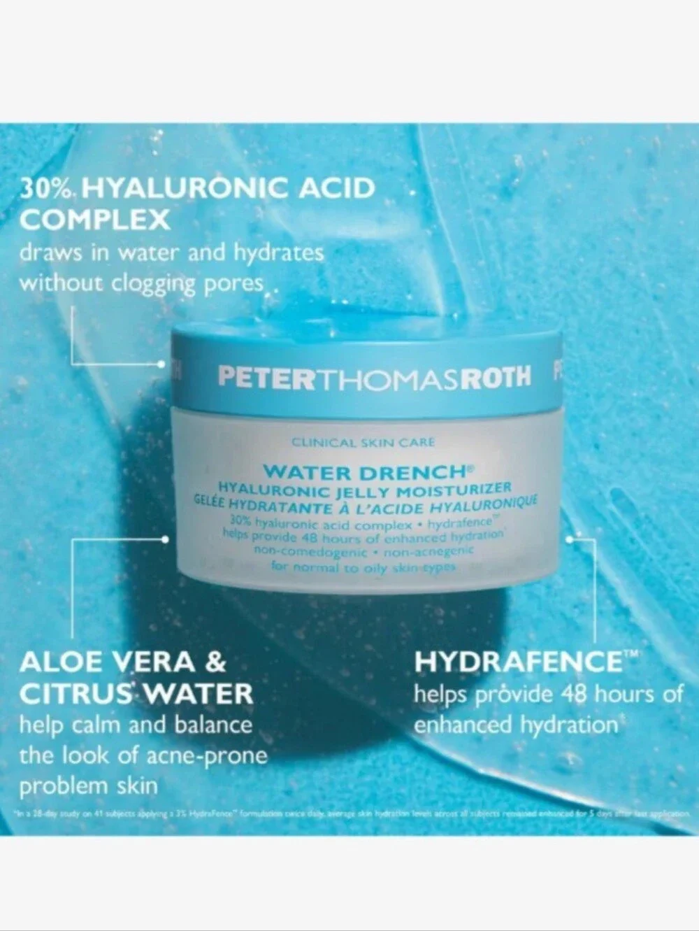PETER THOMAS ROTH Water Drench Hyaluronic Jelly Moisturizer